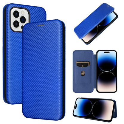 جراب هاتف جلدي مغناطيسي من ألياف الكربون، مناسب لأجهزة iPhone 14 وiPhone 14 Plus وiPhone 14 Pro وiPhone 14 Pro Max