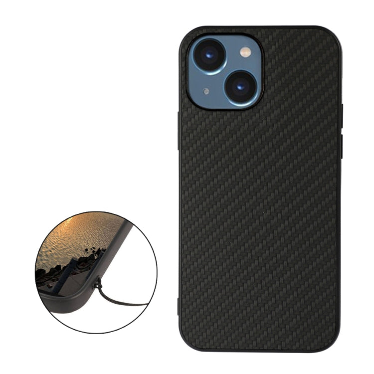 جراب هاتف من ألياف الكربون، مناسب لأجهزة iPhone 14 وiPhone 14 Plus وiPhone 14 Pro وiPhone 14 Pro Max