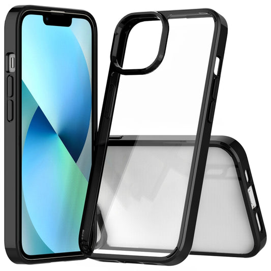 جراب هاتف مقاوم للصدمات والخدش مصنوع من مادة TPU + أكريليك، مناسب لأجهزة iPhone 14 وiPhone 14 Plus وiPhone 14 Pro وiPhone 14 Pro Max