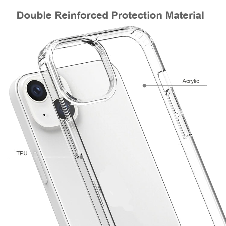 جراب هاتف مقاوم للصدمات والخدش مصنوع من مادة TPU + أكريليك، مناسب لأجهزة iPhone 14 وiPhone 14 Plus وiPhone 14 Pro وiPhone 14 Pro Max