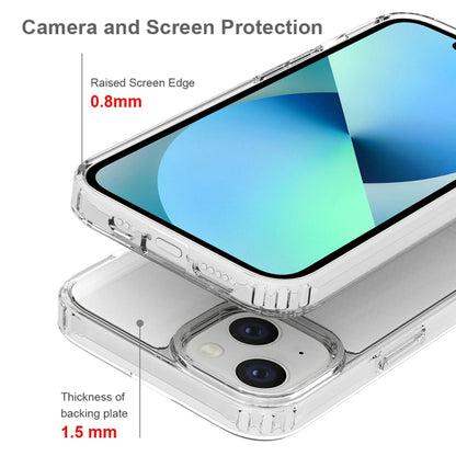 جراب هاتف مقاوم للصدمات والخدش مصنوع من مادة TPU + أكريليك، مناسب لأجهزة iPhone 14 وiPhone 14 Plus وiPhone 14 Pro وiPhone 14 Pro Max