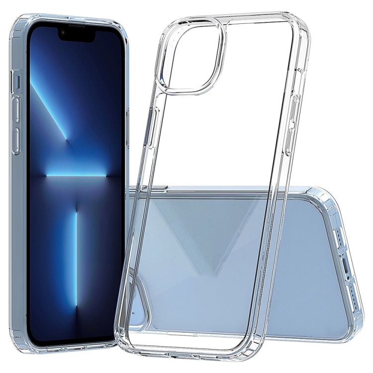 جراب هاتف مقاوم للصدمات والخدش مصنوع من مادة TPU + أكريليك، مناسب لأجهزة iPhone 14 وiPhone 14 Plus وiPhone 14 Pro وiPhone 14 Pro Max