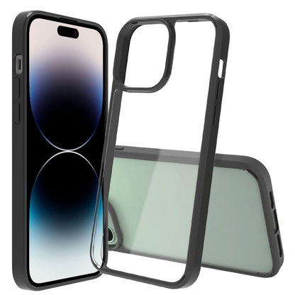جراب هاتف مقاوم للصدمات والخدش مصنوع من مادة TPU + أكريليك، مناسب لأجهزة iPhone 14 وiPhone 14 Plus وiPhone 14 Pro وiPhone 14 Pro Max