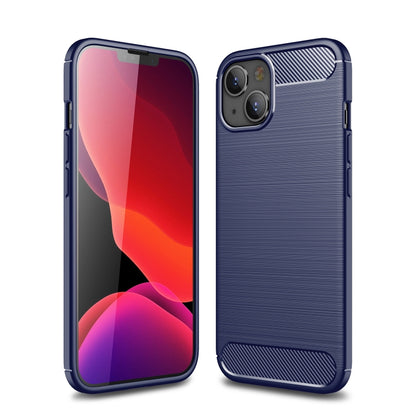 جراب هاتف من ألياف الكربون المصقولة من مادة TPU، مناسب لأجهزة iPhone 14 Pro Max وiPhone 14 Plus وiPhone 14 وiPhone 14 Pro