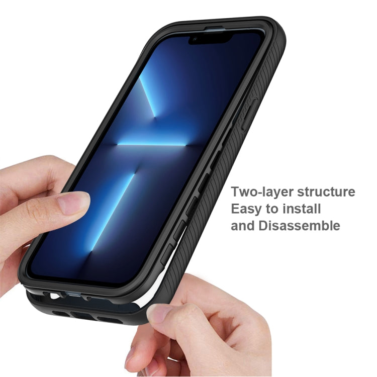 جراب هاتف هجين كامل الجسم مقاوم للصدمات بتصميم سماء مرصعة بالنجوم، مناسب لأجهزة iPhone 14 وiPhone 14 Pro وiPhone 14 Plus وiPhone 14 Pro Max