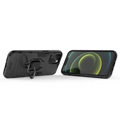 جراب هاتف مزود بحلقة مغناطيسية من البولي كربونات + مادة TPU، مناسب لهاتف iPhone 14 Plus، وiPhone 14، وiPhone 14 Pro، وiPhone 14 Pro Max