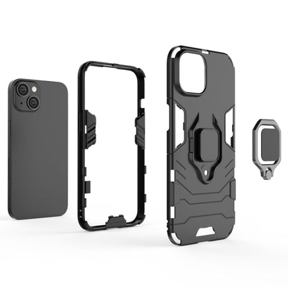 جراب هاتف مزود بحلقة مغناطيسية من البولي كربونات + مادة TPU، مناسب لهاتف iPhone 14 Plus، وiPhone 14، وiPhone 14 Pro، وiPhone 14 Pro Max