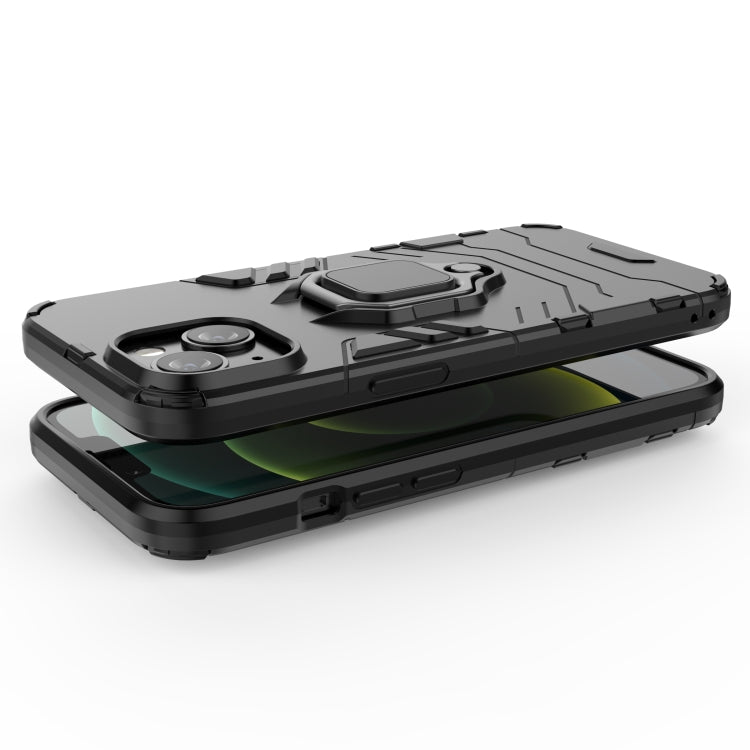 جراب هاتف مزود بحلقة مغناطيسية من البولي كربونات + مادة TPU، مناسب لهاتف iPhone 14 Plus، وiPhone 14، وiPhone 14 Pro، وiPhone 14 Pro Max