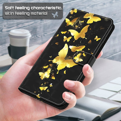 3D Painting Pattern Flip Leather Phone Case, For iPhone 14, For iPhone 14 Plus, For iPhone 14 Pro, For iPhone 14 Pro Max
