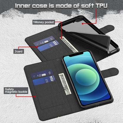 3D Painting Pattern Flip Leather Phone Case, For iPhone 14, For iPhone 14 Plus, For iPhone 14 Pro, For iPhone 14 Pro Max