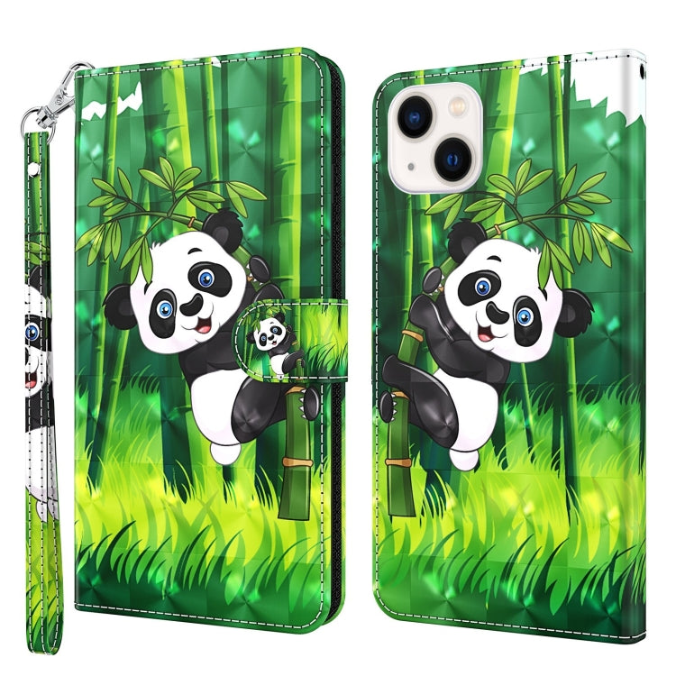 3D Painting Pattern Flip Leather Phone Case, For iPhone 14, For iPhone 14 Plus, For iPhone 14 Pro, For iPhone 14 Pro Max