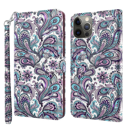 3D Painting Pattern Flip Leather Phone Case, For iPhone 14, For iPhone 14 Plus, For iPhone 14 Pro, For iPhone 14 Pro Max