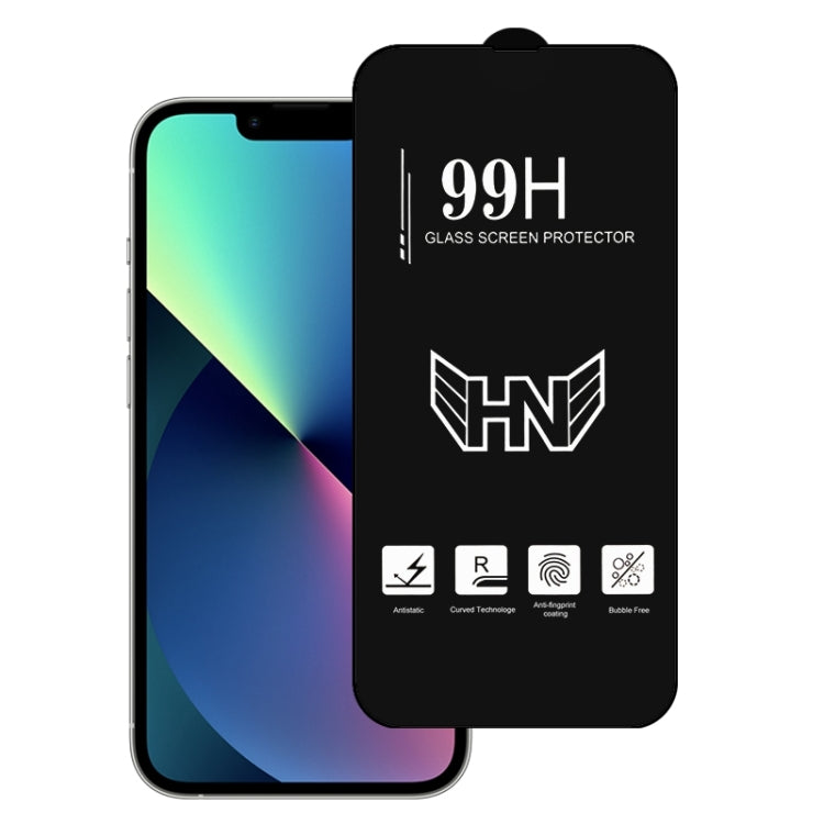 غشاء زجاجي مقوى كامل الشاشة من الألومنيوم عالي الجودة، مناسب لهاتف iPhone 14 (قطعة واحدة)، لهاتف iPhone 14 Plus (قطعة واحدة)، لهاتف iPhone 14 Pro (قطعة واحدة)، لهاتف iPhone 14 Pro Max (قطعة واحدة)