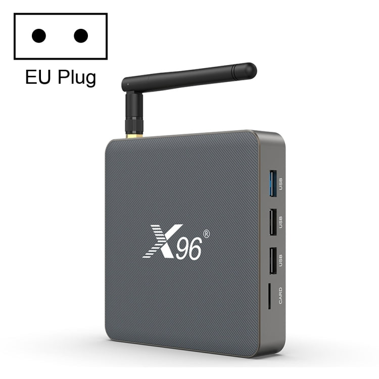 X96 X6 8K Smart TV BOX Android 11.0 Media Player, RK3566 Quad Core ARM Cortex A55, RAM: 8GB, ROM: 128GB