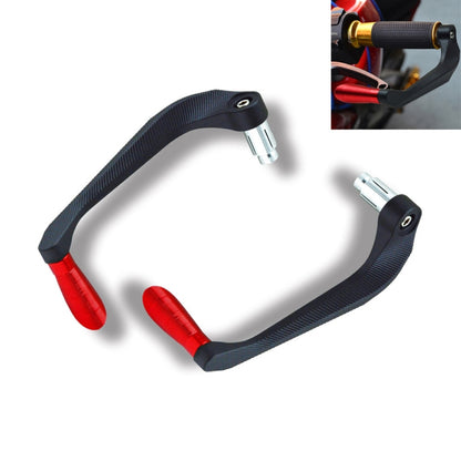 2 PCS Motorcycle Modification Accessories Striped Horn Shape Gear Brake Clutch Handbrake