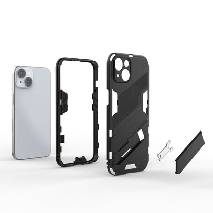 جراب هاتف Punk Armor 2 في 1 من قطعة واحدة + TPU، لهاتف iPhone 14، وiPhone 14 Plus، وiPhone 14 Pro، وiPhone 14 Pro Max