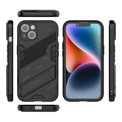 جراب هاتف Punk Armor 2 في 1 من قطعة واحدة + TPU، لهاتف iPhone 14، وiPhone 14 Plus، وiPhone 14 Pro، وiPhone 14 Pro Max
