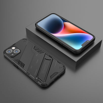 جراب هاتف Punk Armor 2 في 1 من قطعة واحدة + TPU، لهاتف iPhone 14، وiPhone 14 Plus، وiPhone 14 Pro، وiPhone 14 Pro Max