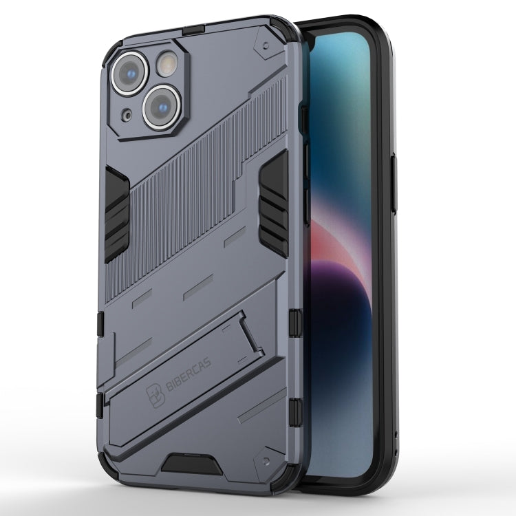 جراب هاتف Punk Armor 2 في 1 من قطعة واحدة + TPU، لهاتف iPhone 14، وiPhone 14 Plus، وiPhone 14 Pro، وiPhone 14 Pro Max