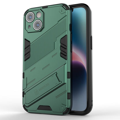 جراب هاتف Punk Armor 2 في 1 من قطعة واحدة + TPU، لهاتف iPhone 14، وiPhone 14 Plus، وiPhone 14 Pro، وiPhone 14 Pro Max