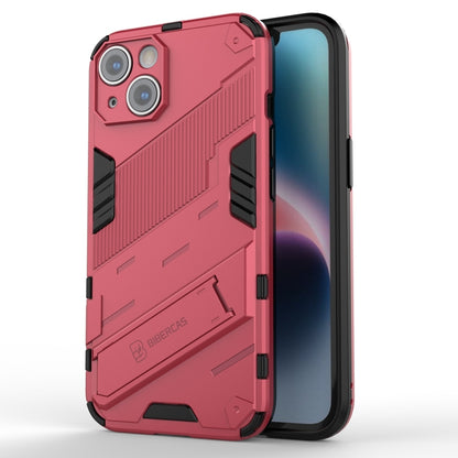 جراب هاتف Punk Armor 2 في 1 من قطعة واحدة + TPU، لهاتف iPhone 14، وiPhone 14 Plus، وiPhone 14 Pro، وiPhone 14 Pro Max