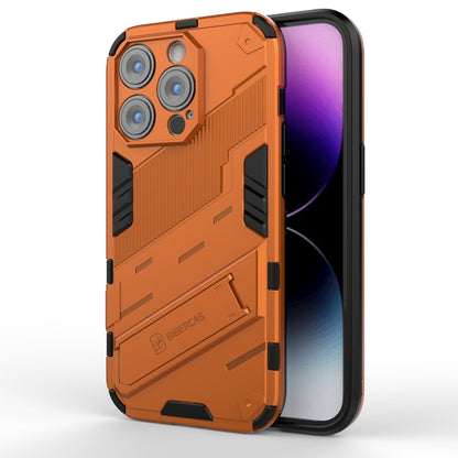 جراب هاتف Punk Armor 2 في 1 من قطعة واحدة + TPU، لهاتف iPhone 14، وiPhone 14 Plus، وiPhone 14 Pro، وiPhone 14 Pro Max