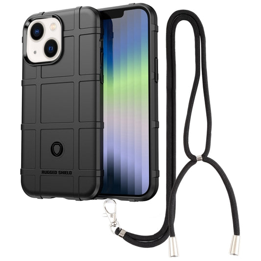 Lanyard Rugged Shield TPU Phone Case, For iPhone 14, For iPhone 14 Plus, For iPhone 14 Pro, For iPhone 14 Pro Max