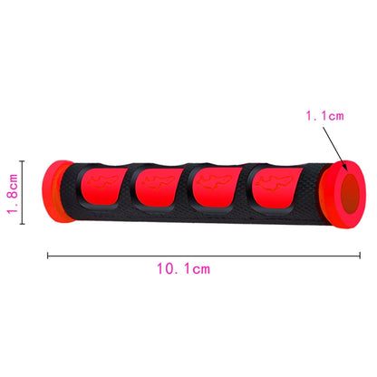 2 PCS Motorcycle Modification Accessories PVC Horn ShapeHand Grip Cover Handlebar Set