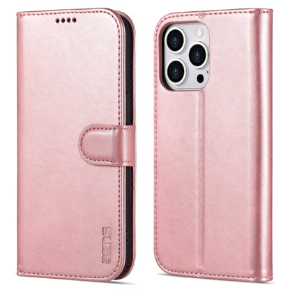 جراب جلدي قلاب أفقي من AZNS بملمس جلد العجل، مناسب لأجهزة iPhone 14 وiPhone 14 Plus وiPhone 14 Pro وiPhone 14 Pro Max