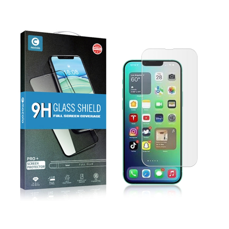 mocolo 9H Transparent Tempered Glass Film, For iPhone 14
