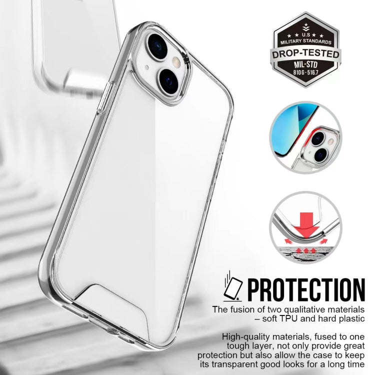 جراب هاتف شفاف من مادة TPU من الأكريليك، مناسب لأجهزة iPhone 14 وiPhone 14 Plus وiPhone 14 Pro وiPhone 14 Pro Max