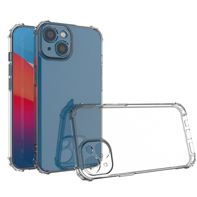 جراب هاتف شفاف مقاوم للصدمات من مادة TPU، مناسب لأجهزة iPhone 14 وiPhone 14 Plus وiPhone 14 Pro وiPhone 14 Pro Max