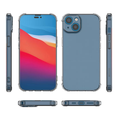 جراب هاتف شفاف مقاوم للصدمات من مادة TPU، مناسب لأجهزة iPhone 14 وiPhone 14 Plus وiPhone 14 Pro وiPhone 14 Pro Max