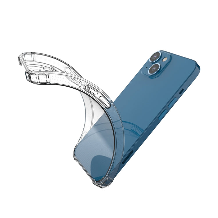 جراب هاتف شفاف مقاوم للصدمات من مادة TPU، مناسب لأجهزة iPhone 14 وiPhone 14 Plus وiPhone 14 Pro وiPhone 14 Pro Max