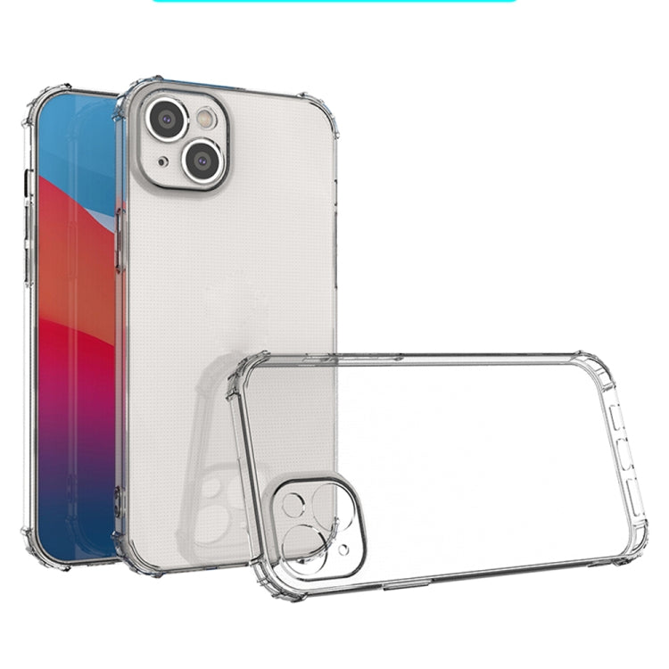 جراب هاتف شفاف مقاوم للصدمات من مادة TPU، مناسب لأجهزة iPhone 14 وiPhone 14 Plus وiPhone 14 Pro وiPhone 14 Pro Max