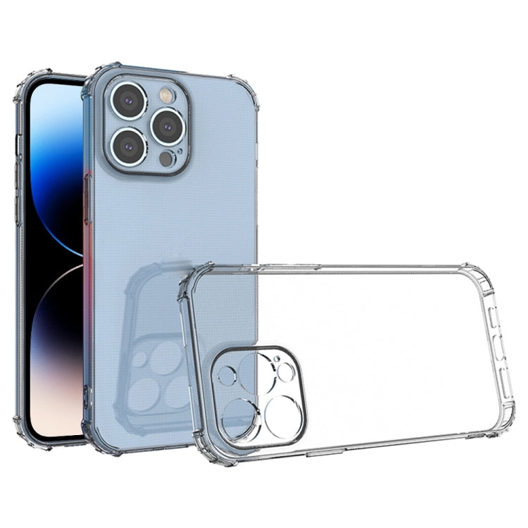 جراب هاتف شفاف مقاوم للصدمات من مادة TPU، مناسب لأجهزة iPhone 14 وiPhone 14 Plus وiPhone 14 Pro وiPhone 14 Pro Max