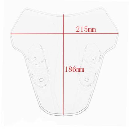 Motorcycle Airflow Deflector Windshield for Yamaha MT-07 2021