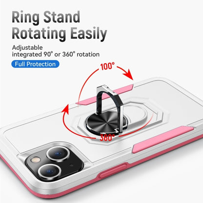 جراب هاتف متين مقاوم للصدمات مع مسند حلقي، مناسب لأجهزة iPhone 14 وiPhone 14 Plus وiPhone 14 Pro وiPhone 14 Pro Max
