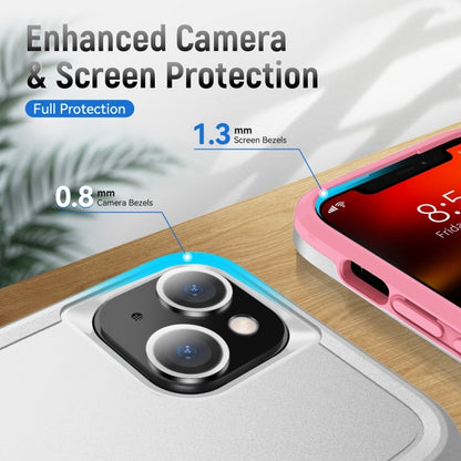 جراب هاتف متين مقاوم للصدمات مع مسند حلقي، مناسب لأجهزة iPhone 14 وiPhone 14 Plus وiPhone 14 Pro وiPhone 14 Pro Max