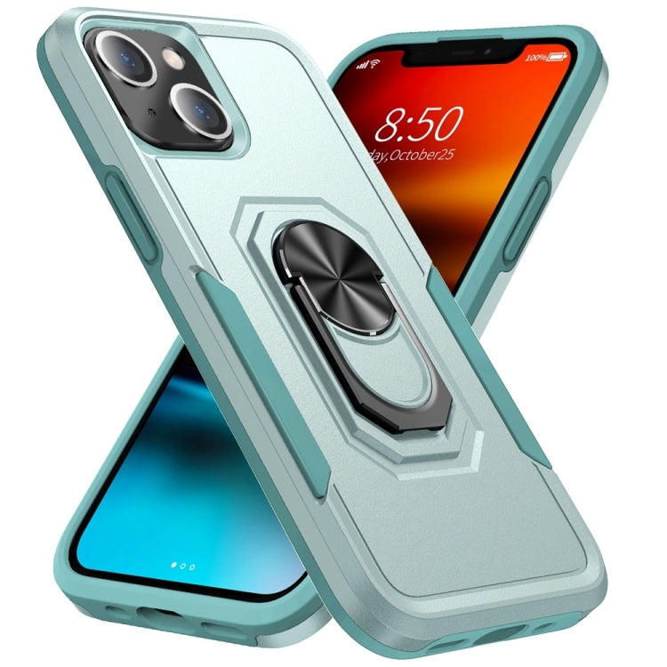 جراب هاتف متين مقاوم للصدمات مع مسند حلقي، مناسب لأجهزة iPhone 14 وiPhone 14 Plus وiPhone 14 Pro وiPhone 14 Pro Max