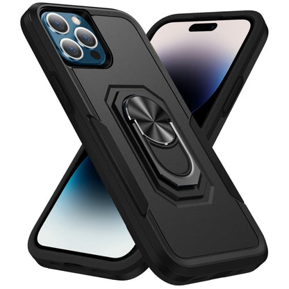 جراب هاتف متين مقاوم للصدمات مع مسند حلقي، مناسب لأجهزة iPhone 14 وiPhone 14 Plus وiPhone 14 Pro وiPhone 14 Pro Max