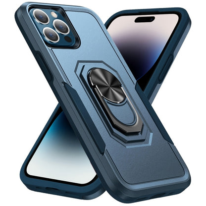 جراب هاتف متين مقاوم للصدمات مع مسند حلقي، مناسب لأجهزة iPhone 14 وiPhone 14 Plus وiPhone 14 Pro وiPhone 14 Pro Max