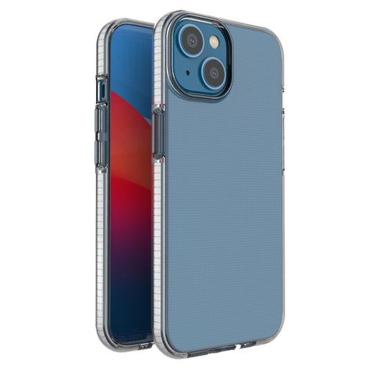 جراب هاتف شفاف من مادة TPU بلونين، لهاتف iPhone 14، لهاتف iPhone 14 Plus، لهاتف iPhone 14 Pro