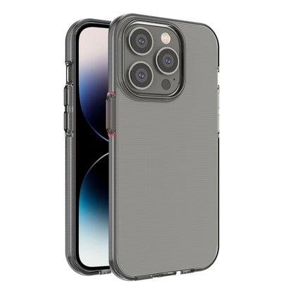 جراب هاتف شفاف من مادة TPU بلونين، لهاتف iPhone 14 Pro Max