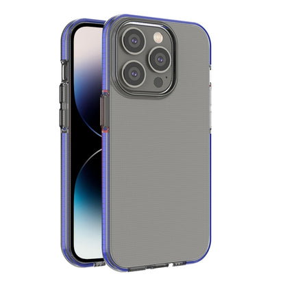 جراب هاتف شفاف من مادة TPU بلونين، لهاتف iPhone 14 Pro Max