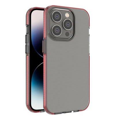 جراب هاتف شفاف من مادة TPU بلونين، لهاتف iPhone 14 Pro Max