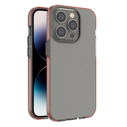 جراب هاتف شفاف من مادة TPU بلونين، لهاتف iPhone 14 Pro Max