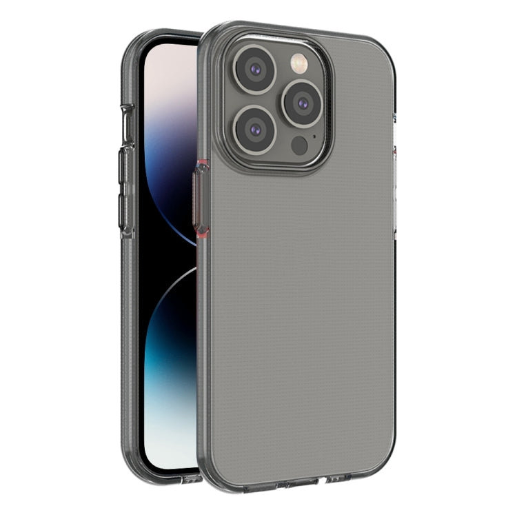 جراب هاتف شفاف من مادة TPU بلونين، لهاتف iPhone 14 Pro Max