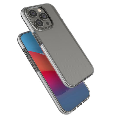 جراب هاتف شفاف من مادة TPU بلونين، لهاتف iPhone 14 Pro Max