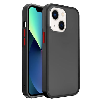 جراب هاتف شفاف بملمس الجلد غير اللامع، مناسب لأجهزة iPhone 14 وiPhone 14 Plus وiPhone 14 Pro وiPhone 14 Pro Max